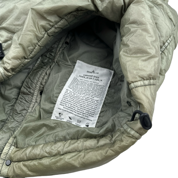 Stone Island 2014 Beige Down Filled Gilet - Small