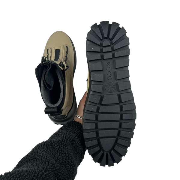 Stone Island 2021 Ecco Scarpa Leather Boots - UK 10
