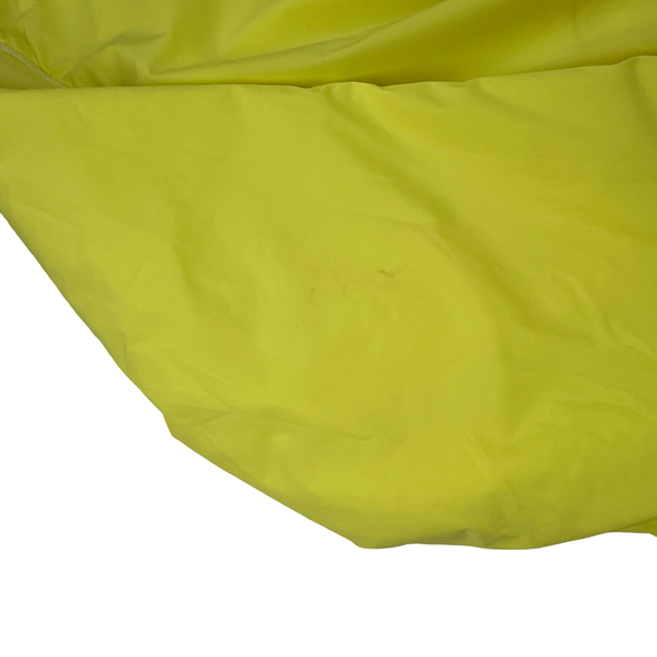 Stone Island 2022 Neon Yellow Comfort Tech Composite Polartec Pullover - Large