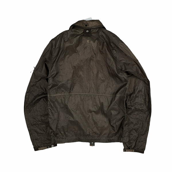 Stone Island 2006 Brown Paul Harvey Hyperlight Nylon Jacket - Medium