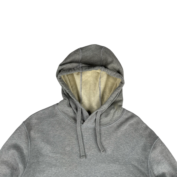 Stone Island 2022 Grey Pullover Cotton Hoodie - XXL