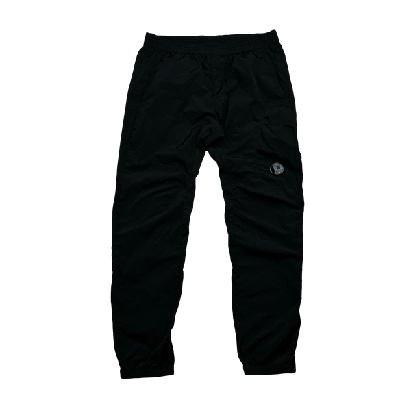 CP Company Black Nylon Chrome Cargos - Large