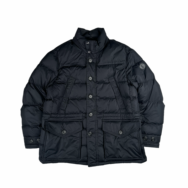 Ralph Lauren Black Multipocketed Down Filled Jacket - XXL
