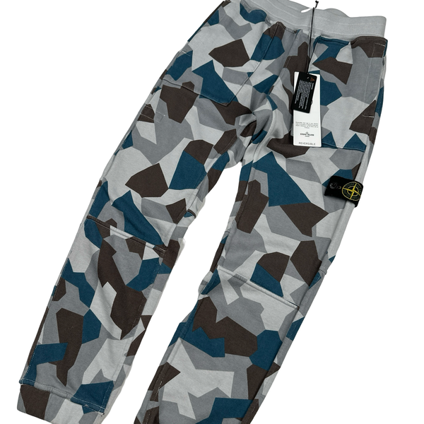 Stone Island Junior Pattern Cotton Joggers - Age 8