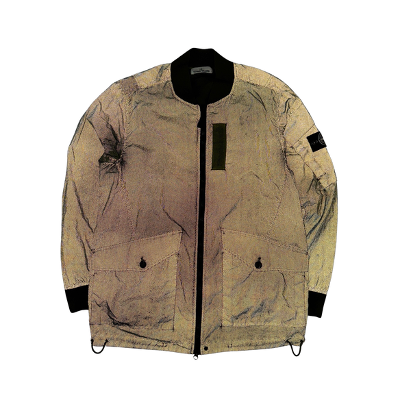 Stone Island 2016 Green Pixel Reflective Jacket - XL