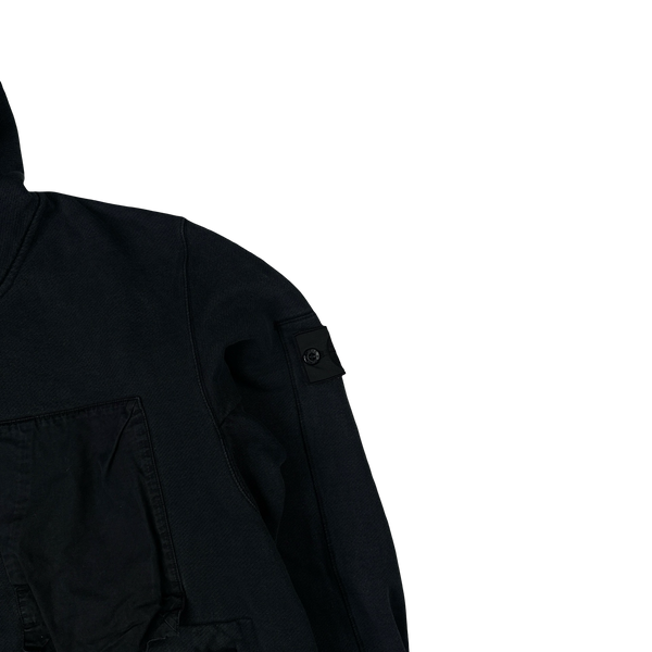 Stone Island 2018 Shadow Project Thick Cotton Pullover Hoodie - Medium