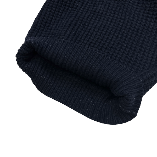 Stone Island 2011 Navy Heavyweight Wool Pullover Knit - Large