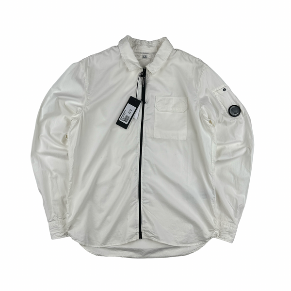CP Company White Overshirt - XL