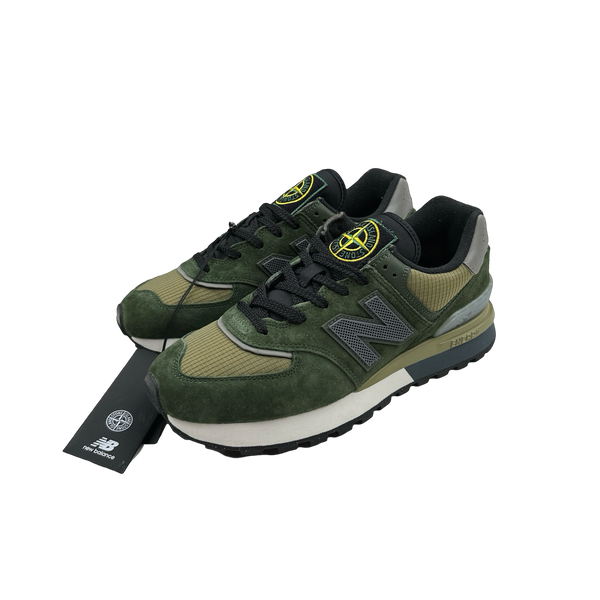 Stone Island x New Balance 574 Legacy Trainers - 8.5