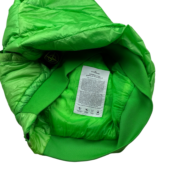 Stone Island 2012 Green Garment Dyed 30th Anniversary Down Filled Gilet - XL