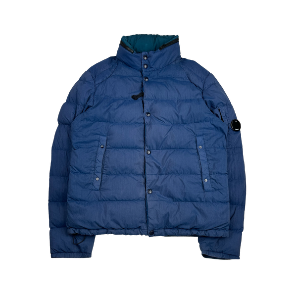 CP Company 青 ダウンジャケットPIUMA CP Company Blue Piuma Down Puffer Jacket - XXL – Mat's Island