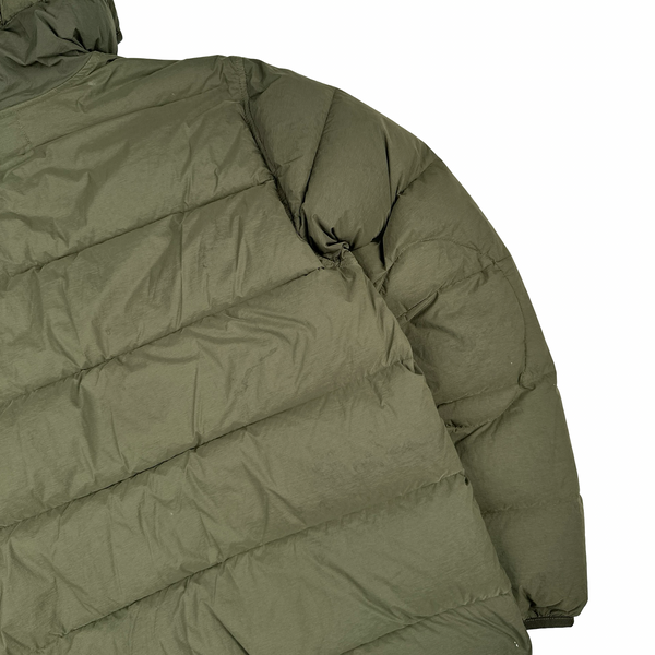 Stone Island 2023 Khaki Seamless Tunnel Nylon Down TC - Small