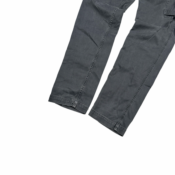 Stone Island 2021 Grey Slim Fit Cargo Trousers - 30"