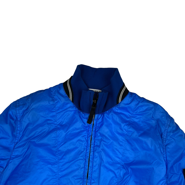 Stone Island 2009 Blue Tyveck Mesh Lined Jacket - Medium