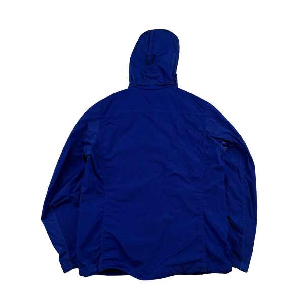 CP Company Blue Chrome Goggle Overshirt - XL