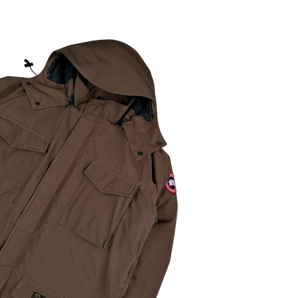 Canada Goose Brown Premium Down Constable Parka Jacket - Medium