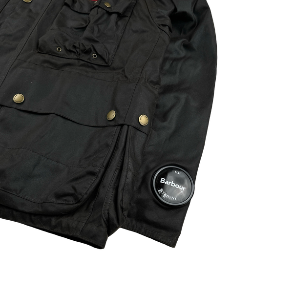 CP Company x Barbour Multi Pocket 500 Mille Waxed Jacket - Medium