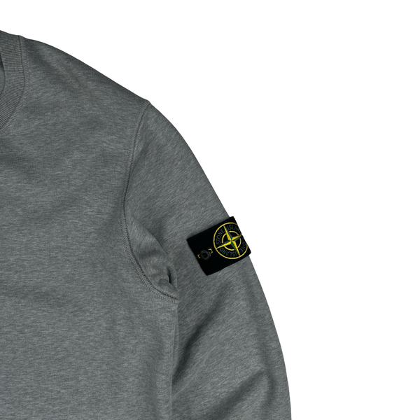 Stone Island 2020 Grey Cotton Crewneck Sweatshirt -  Large