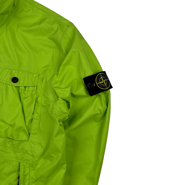 Stone Island Neon Waterproof Performance Tela Rip Stop - Medium