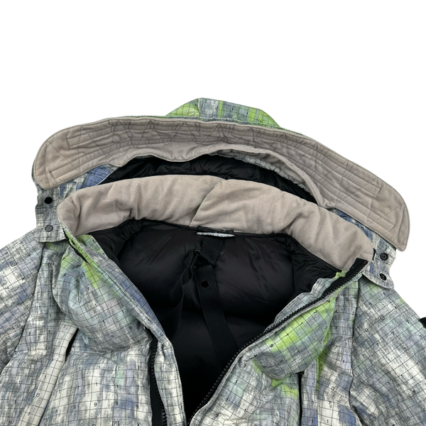 Stone Island 2019 Printed DPM Chine Puffer Shadow Project Jacket - Small