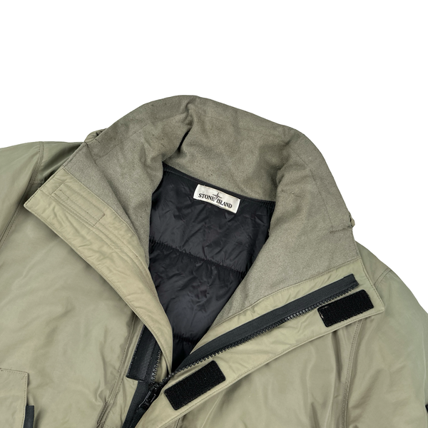 Stone Island Beige Micro Reps Primaloft Lined Jacket - XL – Mat's