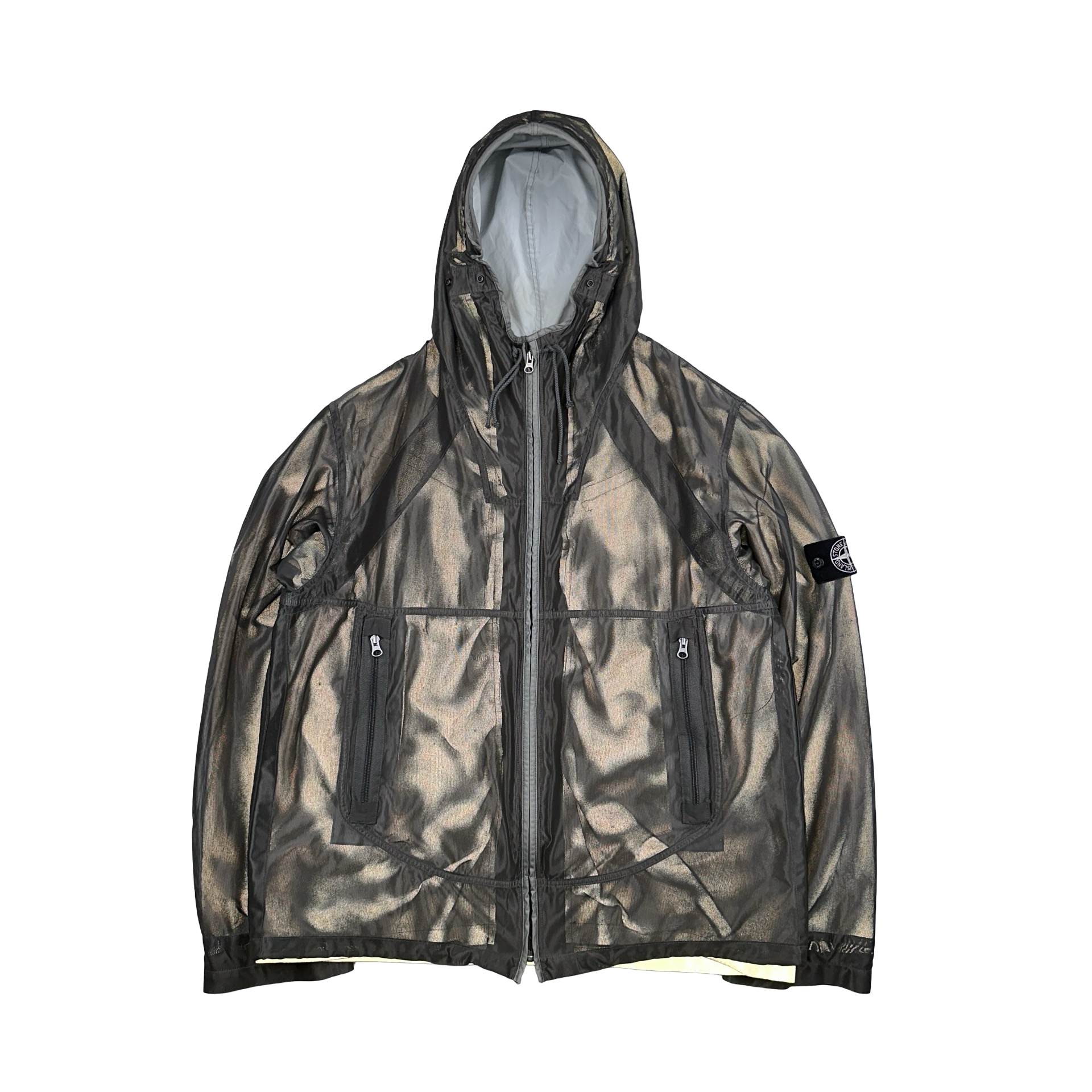 STONE  Reflective Grid ナイロンジャケット STONE ISLAND Reflective Grid ナイロンジャケット