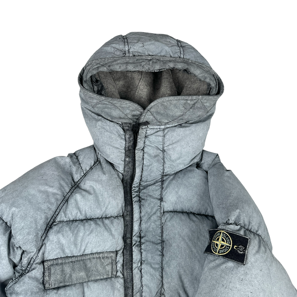 Stone Island 2017 Tela Nylon Down Dust Frost Puffer - Small