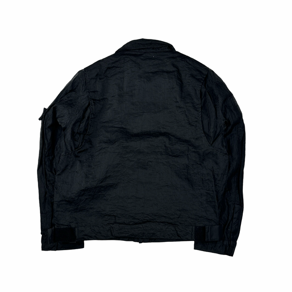 Stone Island 2001 Black Boxy Fit Jacket - Large