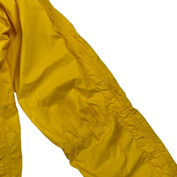 Stone Island 2011 Yellow Membrana TC Hooded Jacket - Large
