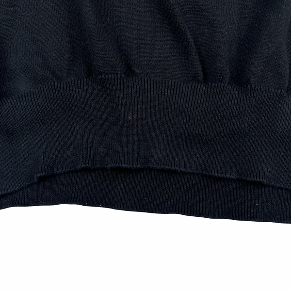 Stone Island 2022 Black Soft Knit Jumper - Large