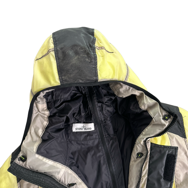 Stone Island 2016 Resin-T Shell Down Puffer Ice Jacket - Medium