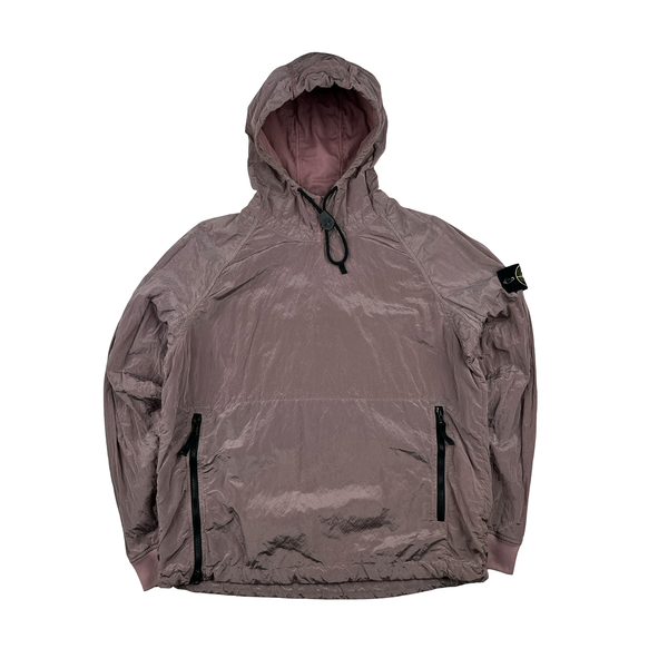 Stone Island 2018 Pink Nylon Metal Smock - Large