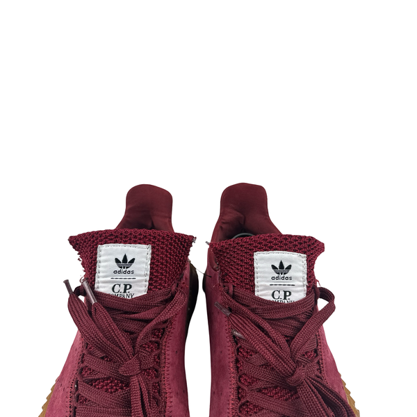 CP Company X Adidas Burgundy Kamanda Trainers - UK 9