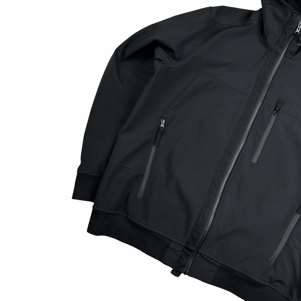Stone Island 2018 Navy Blue Soft Shell R Jacket - XXL