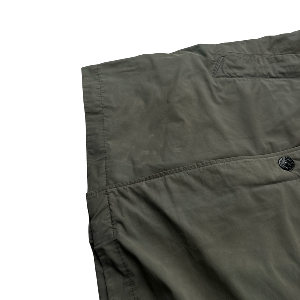 Stone Island 2016 Khaki Micro Reps Primaloft Insulated Long Collared Jacket - XXL