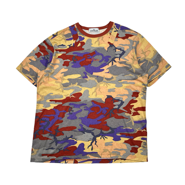 Stone Island 2022 Heritage Camo T-Shirt - XXL