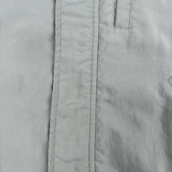 CP Company 1995 Thick Nylon Formula Steel Vintage Fleece Lined Hooded Jacket - XL