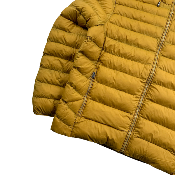 Ralph Lauren Yellow Padded Puffer Jacket - Medium - Large
