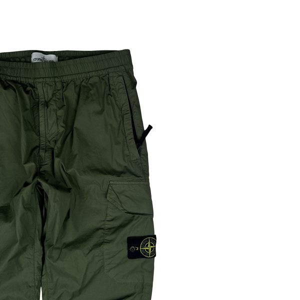 Stone Island 2020 RE T Green Cargo Trousers - 32"