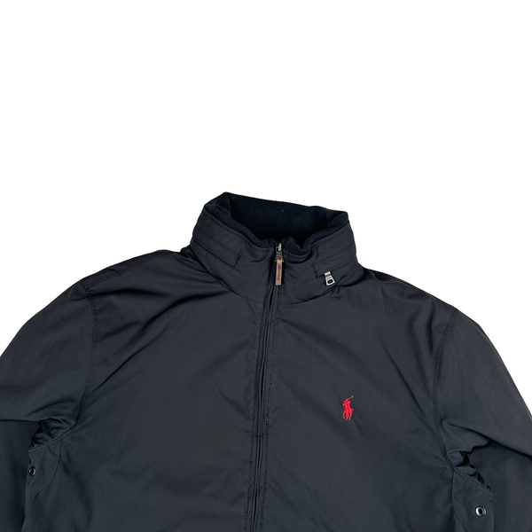 Ralph Lauren Black Quilted Lined Jacket - Medium