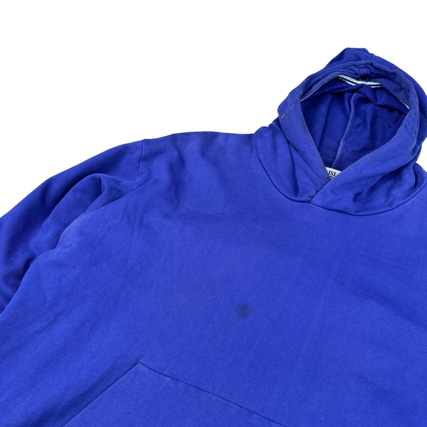 Stone Island 2007 Blue Hooded Pullover Jumper - XXL