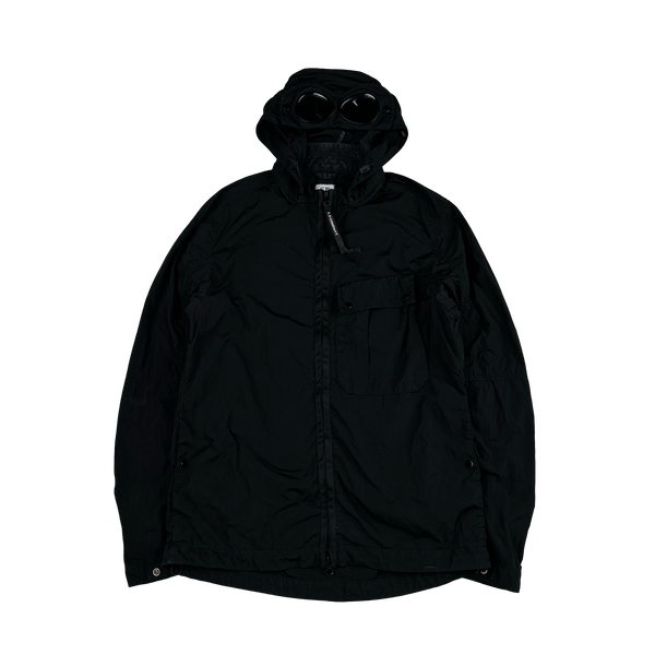 CP Company Black Chrome Goggle Jacket - Small