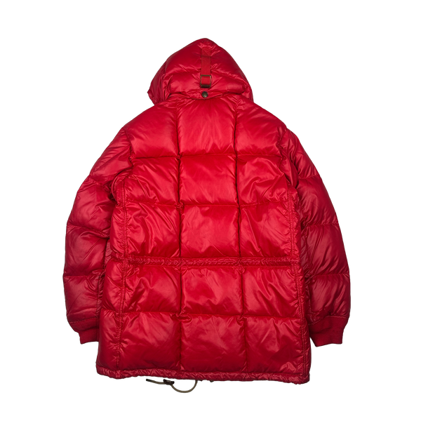 Ralph Lauren Red Down Filled Arctic Jacket - Small