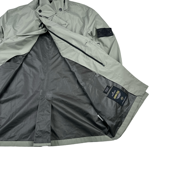 Stone Island 2012 Grey Stealth Goretex Shadow Project Trench Jacket - 3XL