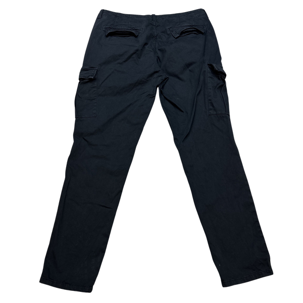CP Company Navy Tapered Fit Cargos - 38"