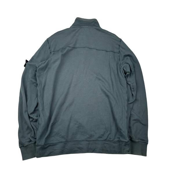Stone Island 2017 Blue Cotton Pullover Jumper - XXL
