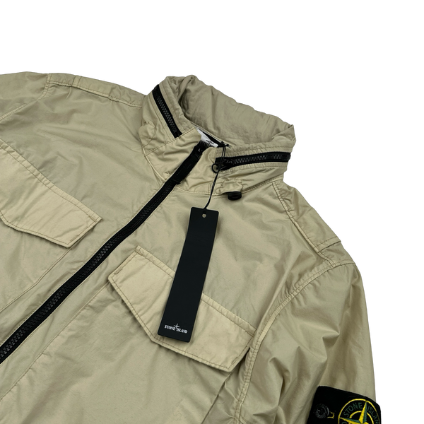Stone Island 2022 Tan Naslan Light Watro Jacket - Medium