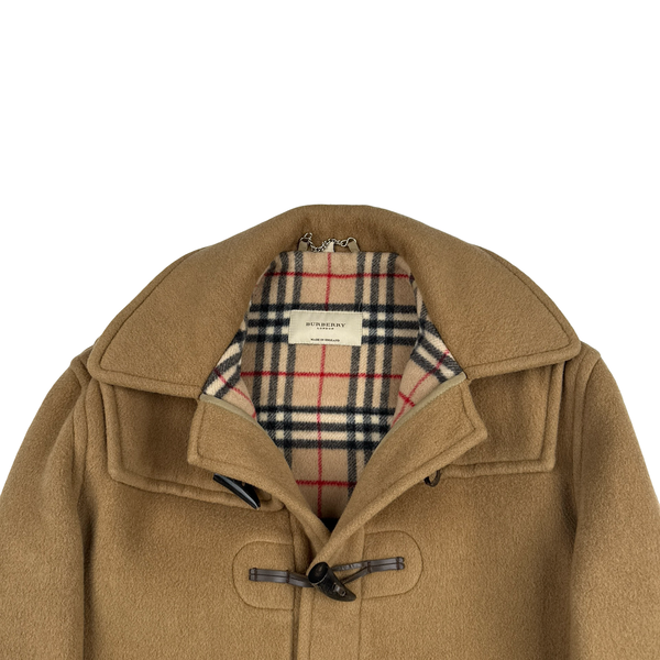 Burberry Lana Wool Duffle Coat - Medium
