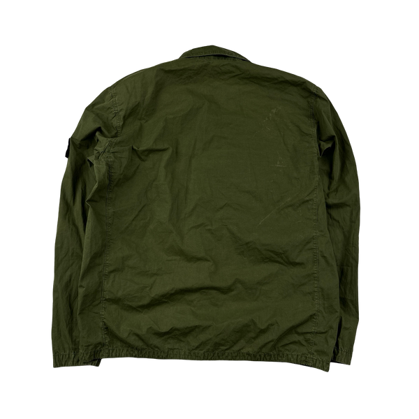 Stone Island 2022 Khaki Double Pocket Overshirt - XL