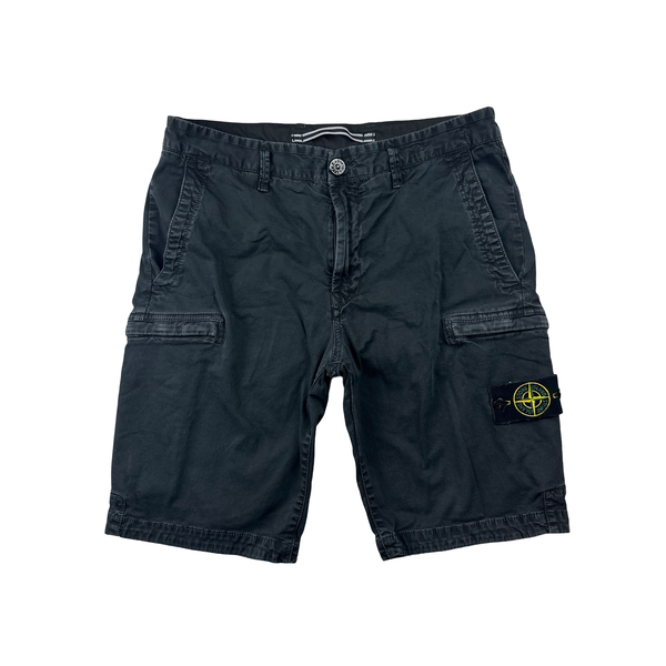 Stone Island 2019 Cotton Cargo Shorts - Small